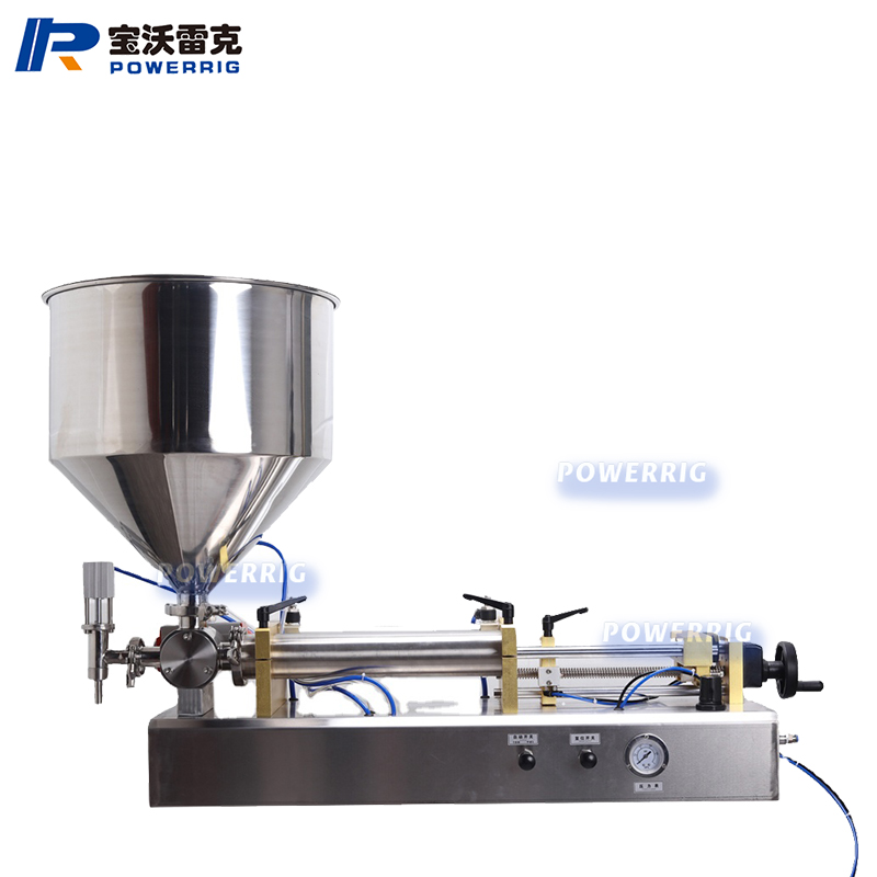 半自動臥式油類灌裝機(jī)