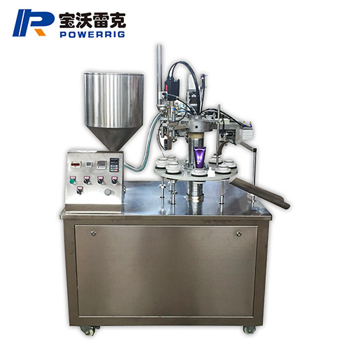 半自動熱風(fēng)槍軟管灌裝封尾機(jī)